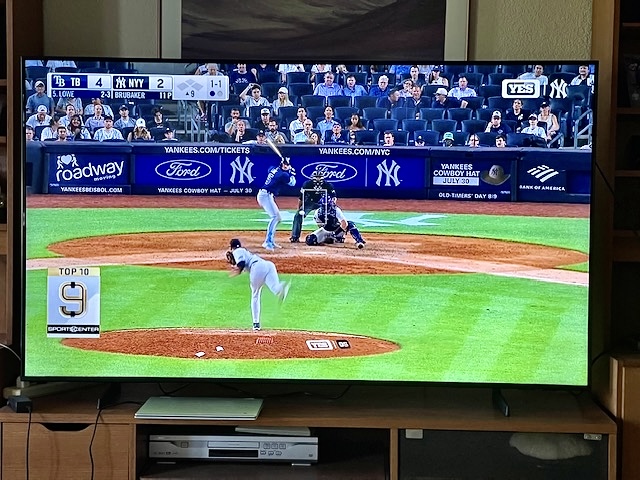 New TV picture