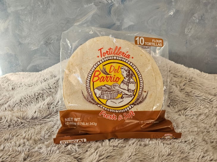 Tortillas from Dollar Tree