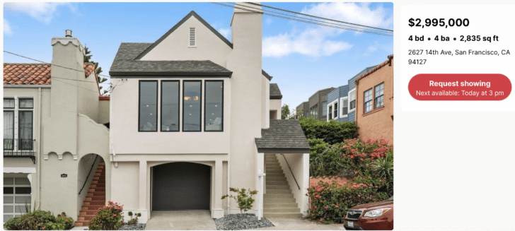 $3-$3.5 million home in West Portal neighborhood is a cheaper option that lets you FIRE easier